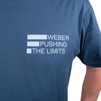 Weber Pushing The Limits T-Shirt blau