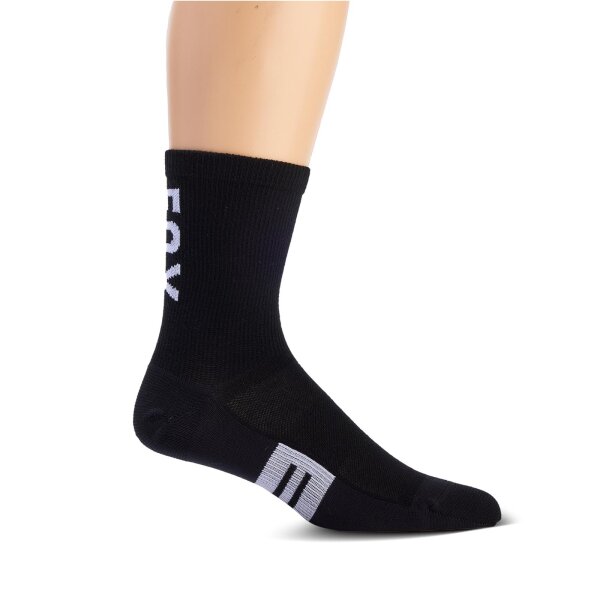 FOX 6" Flexair Merino Socken schwarz L/XL