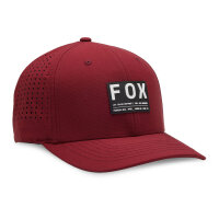 FOX Non Stop Flexfit Kappe rot
