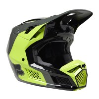 FOX V3 RS Efekt Helm gelb/schwarz