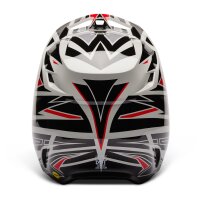 FOX V1 GOAT Strafer Helm schwarz/rot M