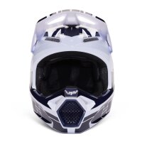 FOX V1 GOAT Strafer Helm schwarz/blau