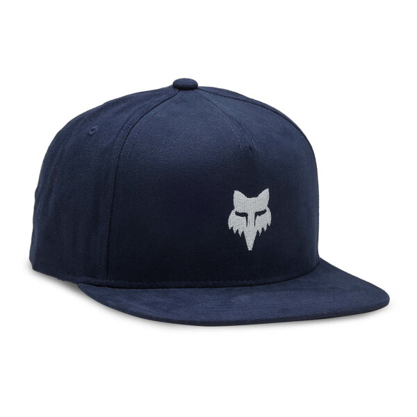 FOX Head Snapback blau