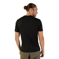FOX Wordmark Funktions T-Shirt schwarz