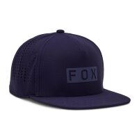 FOX Wordmark Snapback blau