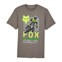 FOX T-Shirt Pro Circuit grau