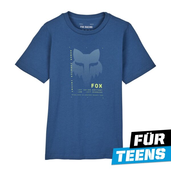 FOX Dispute T-Shirt Teens blau M