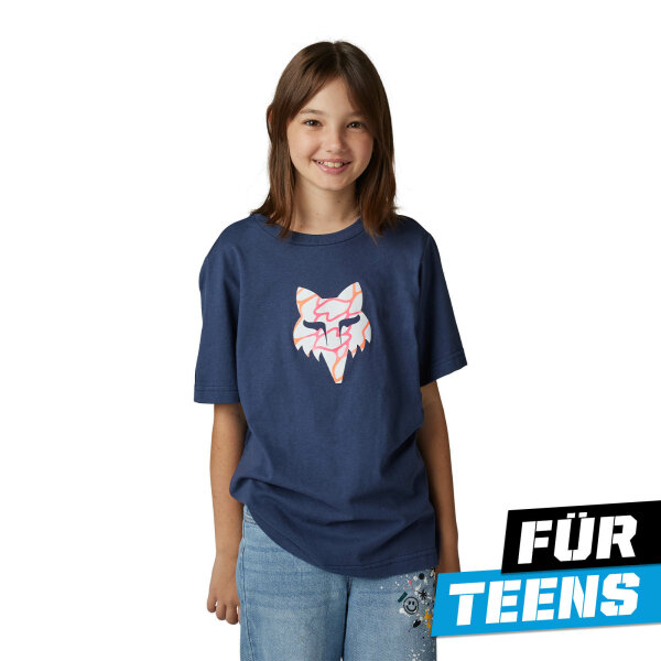 FOX Ryver T-Shirt Teens blau L