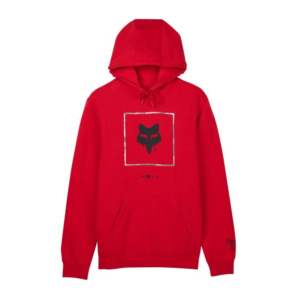 FOX Atlas Hoodie rot L