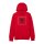 FOX Atlas Hoodie rot L