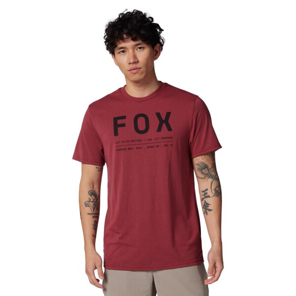 FOX Non Stop Funktions-T-Shirt rot