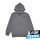 FOX Flora Kapuzenjacke Teens grau L