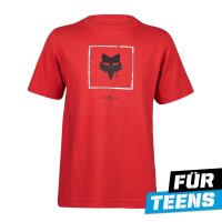 FOX Karrera T-Shirt Teens rot L