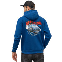 Weber x Grimm Motorsport Driftmode Hoodie blau