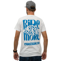 Tim Koch TK66 Ride More Dirtbikes T-Shirt weiß/blau