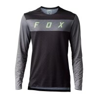 FOX Flexair Arcadia Jersey schwarz/grau/grün