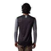 FOX Flexair Arcadia Jersey schwarz/grau/grün L