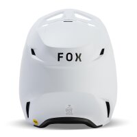 FOX V1 Solid Helm weiß