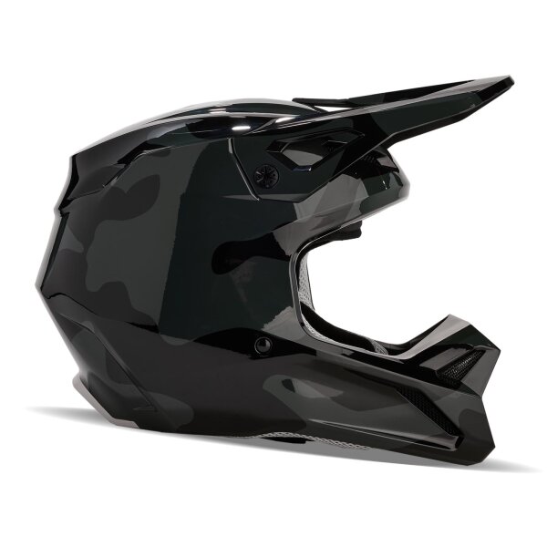 FOX V1 BNKR Helm schwarz M