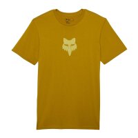 FOX Head T-Shirt gelb