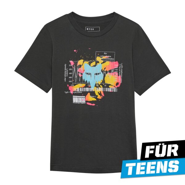 FOX Energy T-Shirt Teens schwarz L