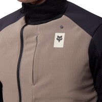 FOX Defend Thermal Hoodie grau/beige/schwarz