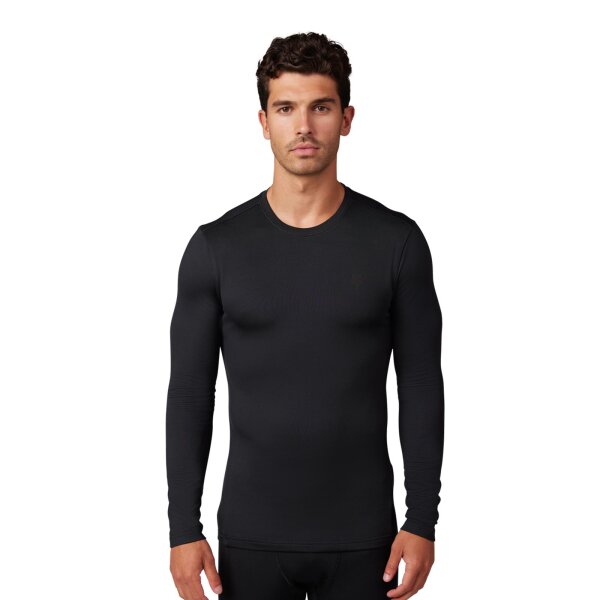 FOX Tecbase Fire Baselayer Funktionsshirt schwarz