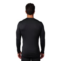 FOX Tecbase Fire Baselayer Funktionsshirt schwarz