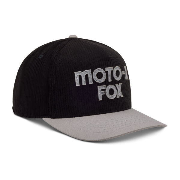 FOX Moto-X Corduroy Cord Cap schwarz