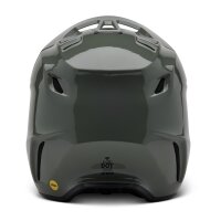 FOX V3 RS Solid Carbon Helm grau