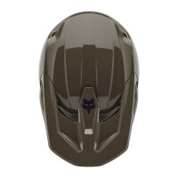 FOX V1 Solid Helm braun