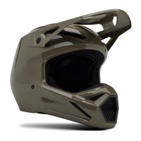 FOX V1 Solid Helm braun