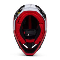 FOX V1 Race Spec Helm Teens schwarz/rot