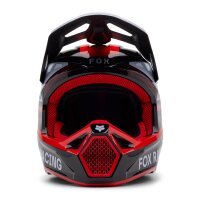 FOX V1 Race Spec Helm Teens schwarz/rot