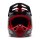 FOX V1 Race Spec Helm Teens schwarz/rot