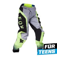 FOX 180 LEAN Hose Teens grau/gelb