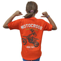 Weber Motocross T-Shirt Kids orange