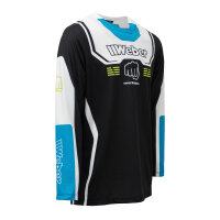 Weber #Werkeholics Impact Jersey schwarz/türkis Kids