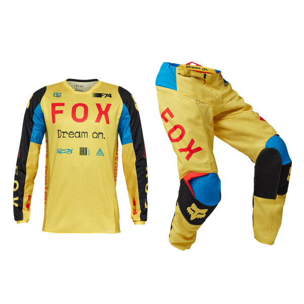 FOX 180 Race Spec Combo gelb