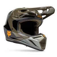 FOX V3 Fade Helm braun/schwarz