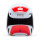 FOX V1 FLOW Helm weiß/rot