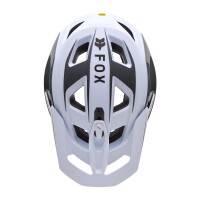 FOX Speedframe Pro DEFY Mountainbike Helm CE grau/weiß