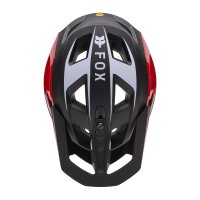 FOX Speedframe Pro DEFY Mountainbike Helm CE schwarz/rot